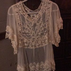 Rebellion again. Lace camisole top. Size L